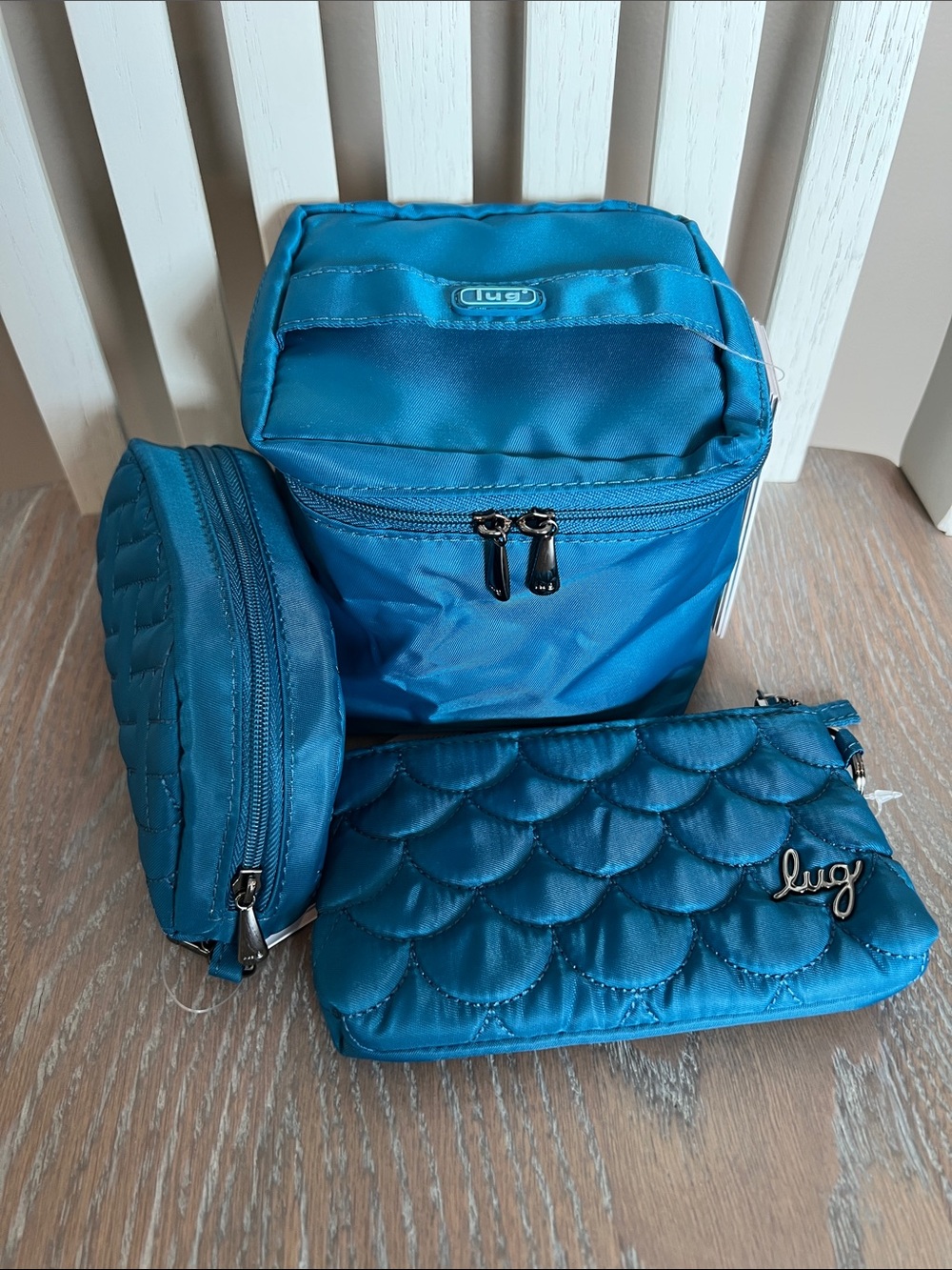 Lug 3 Piece Set Ocean Blue
